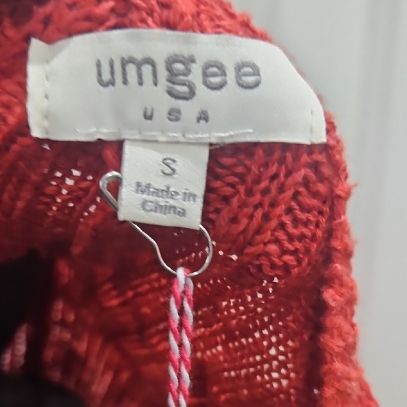 Umgee Rust Open-Front Cardigan - Picture 2 of 8
